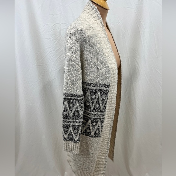 JOIE Aztec Tribal Long Line Cardigan Sweater - Picture 2 of 7